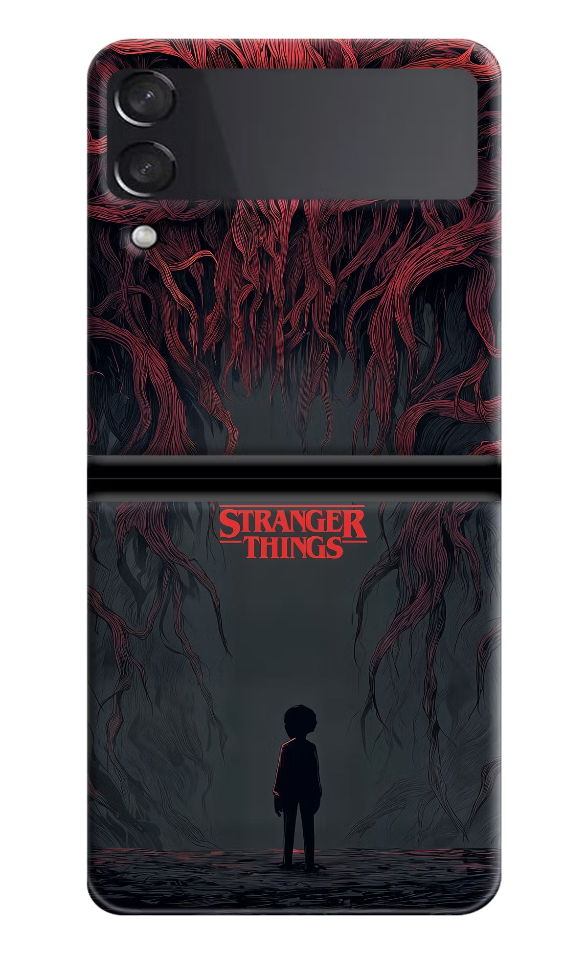 Ordinary Things Dark Side Samsung Galaxy Z Flip4 Hard Case Back Cover by Casekaro