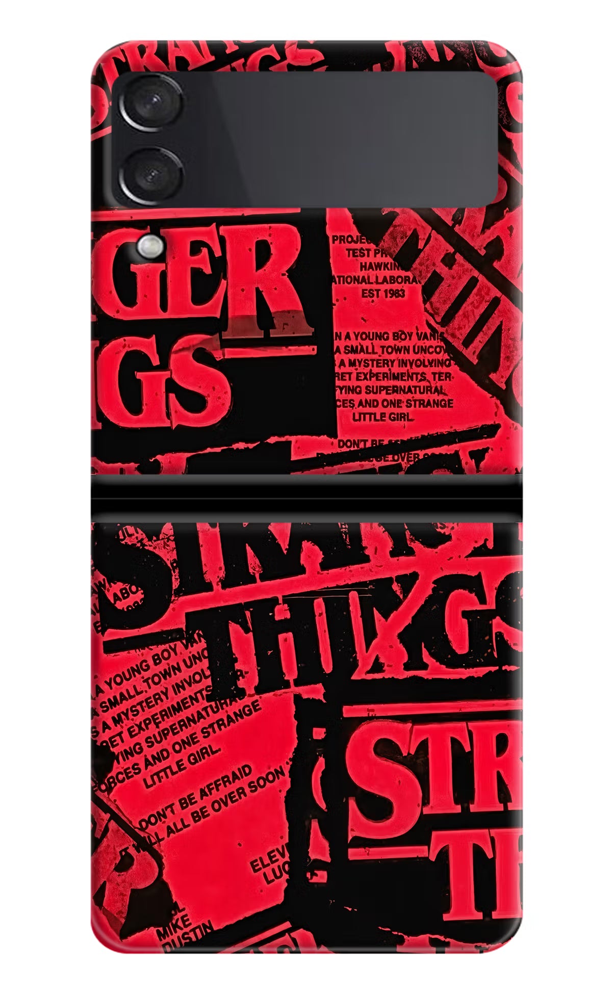 Ordinary Things Samsung Galaxy Z Flip4 Hard Case Back Cover by Casekaro