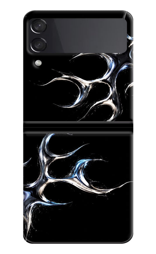 Chrome Tribal Samsung Galaxy Z Flip4 Hard Case Back Cover by Casekaro