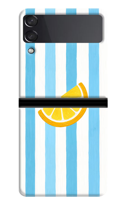 Summer Lemon Samsung Galaxy Z Flip4 Hard Case Back Cover by Casekaro