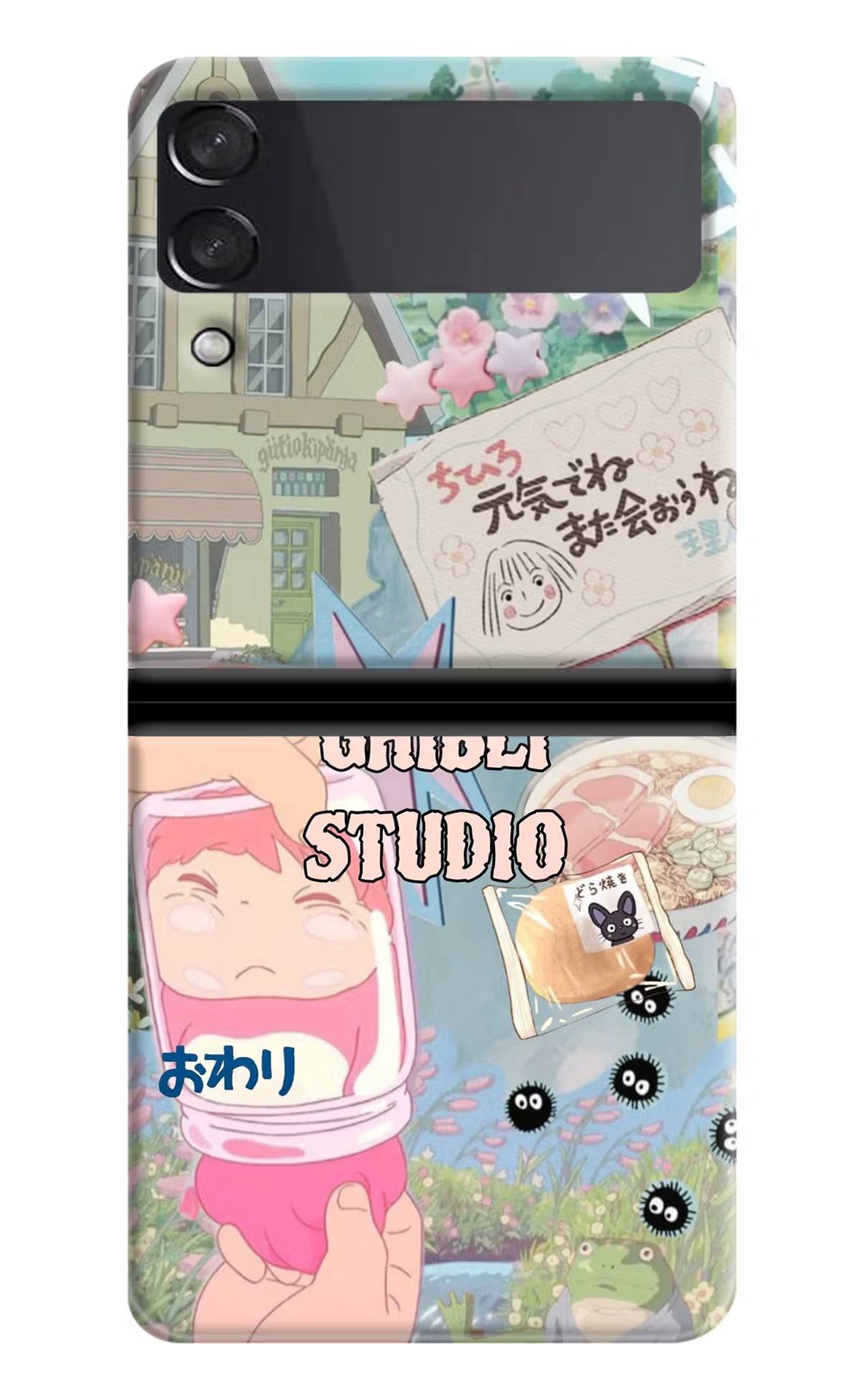 Studio Ghibli Samsung Galaxy Z Flip4 Back Cover