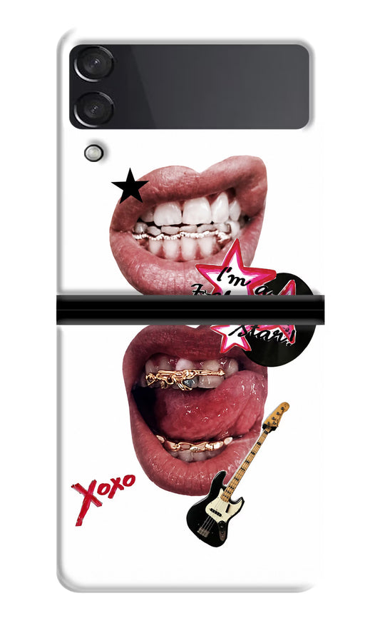 Rockstar Samsung Galaxy Z Flip4 Back Cover
