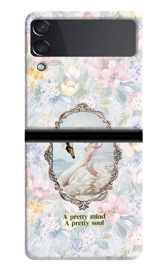 Pretty Mind Pretty Soul Samsung Galaxy Z Flip4 Back Cover
