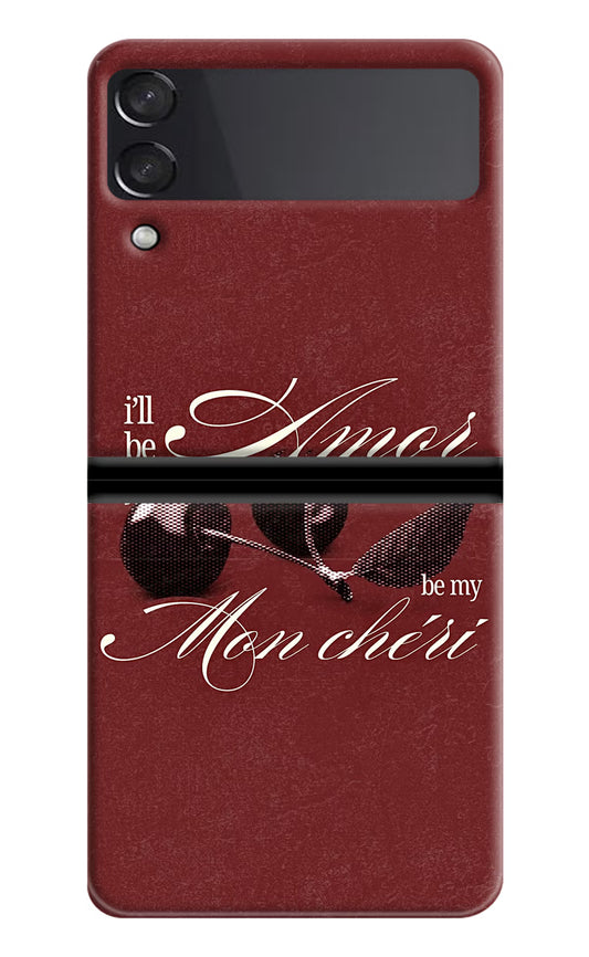 Velvet Cherry Samsung Galaxy Z Flip4 Back Cover