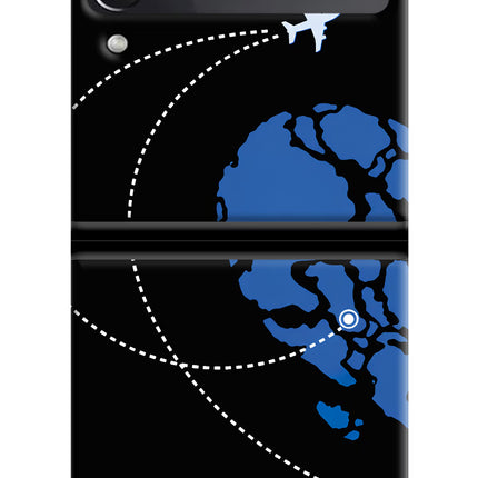 Love Orbit Samsung Galaxy Z Flip4 Hard Case Back Cover by Casekaro