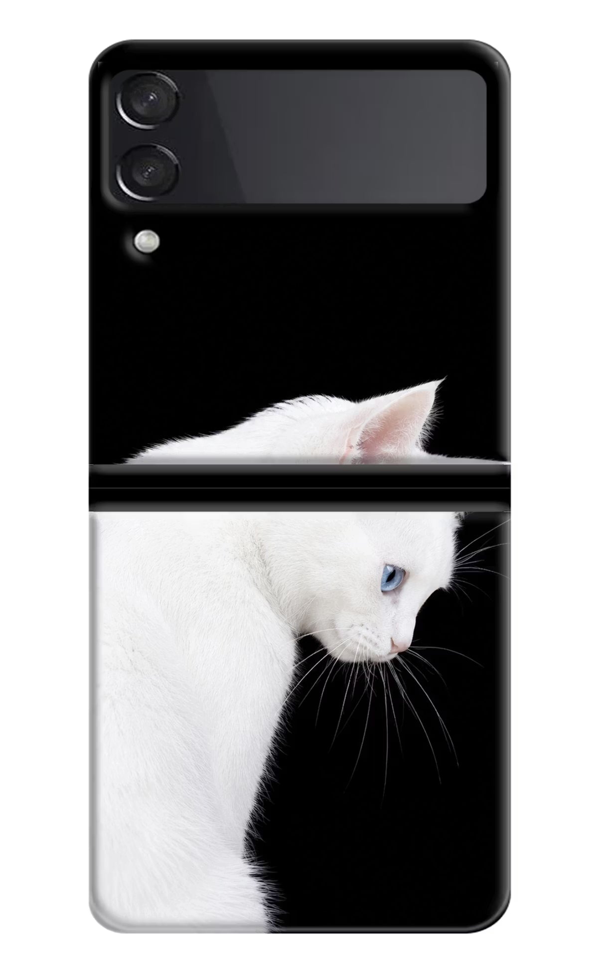 Snow Gaze Samsung Galaxy Z Flip4 Back Cover