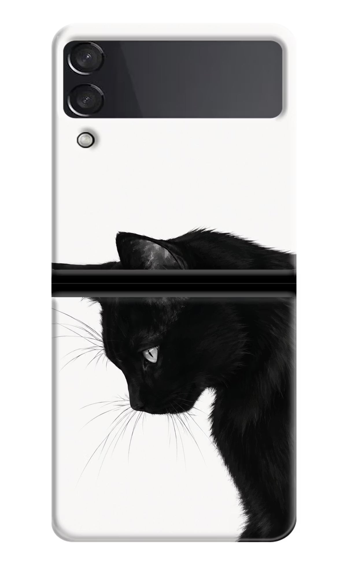 Shadow Gaze Samsung Galaxy Z Flip4 Back Cover