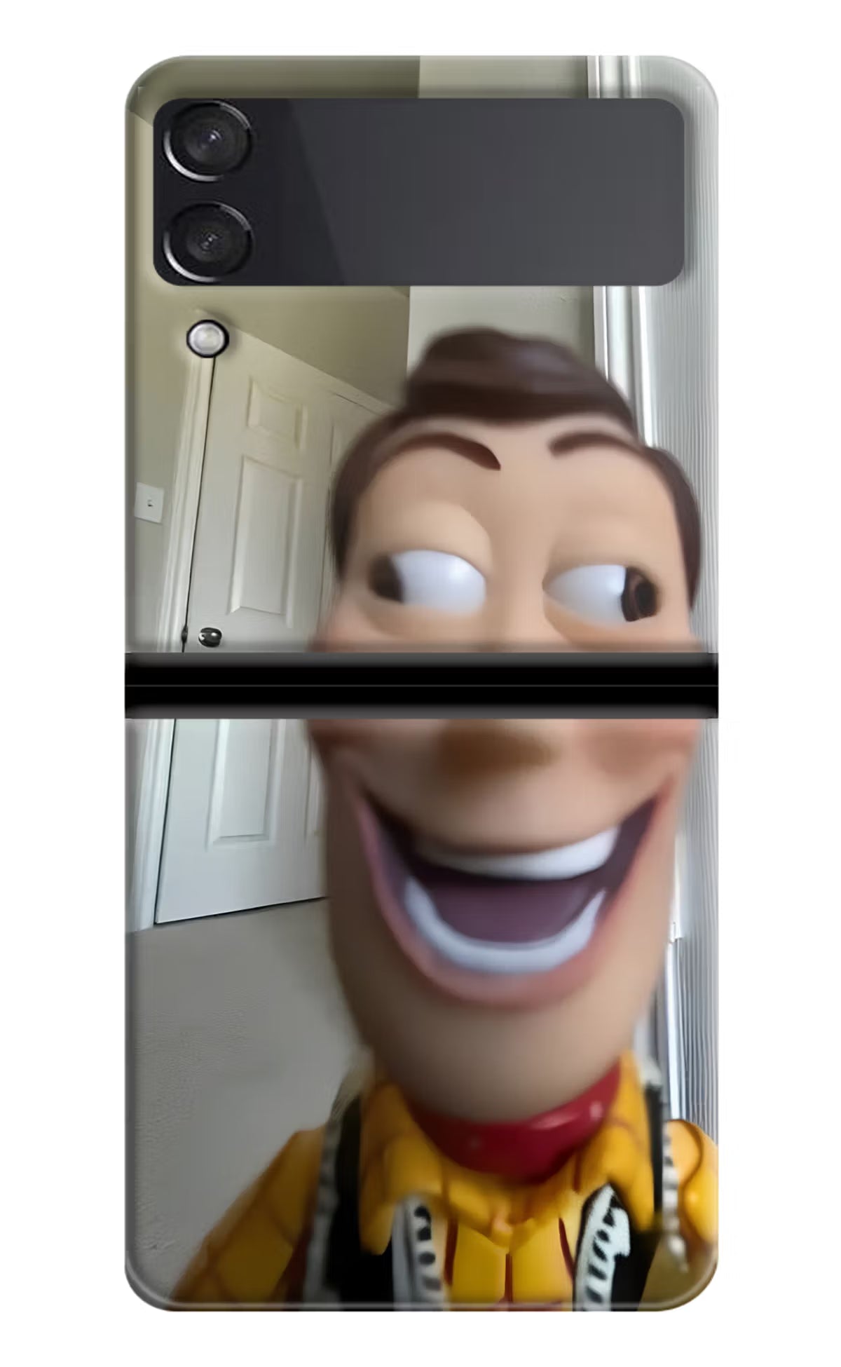 Side Eye Woody Samsung Galaxy Z Flip4 Back Cover