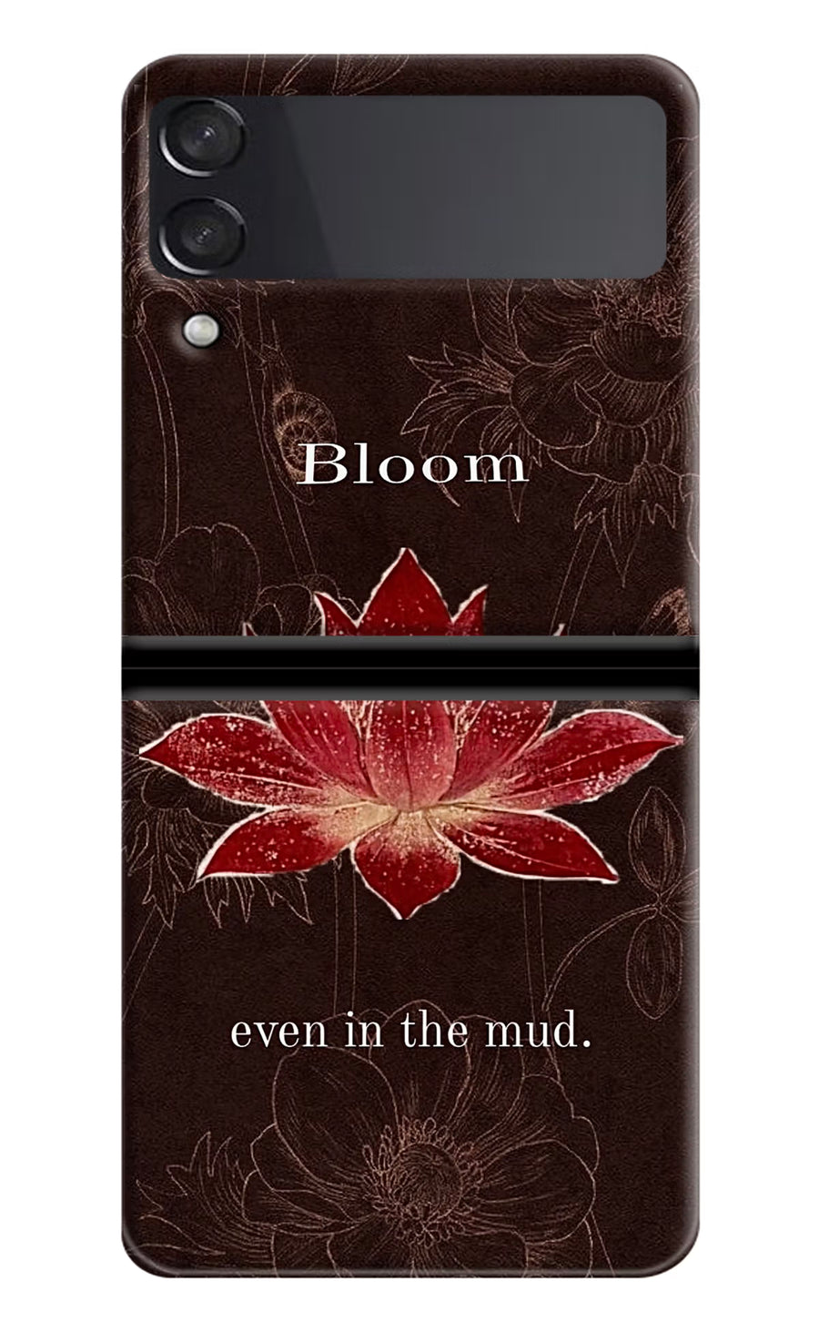 Bloom Samsung Galaxy Z Flip4 Back Cover, Hard case