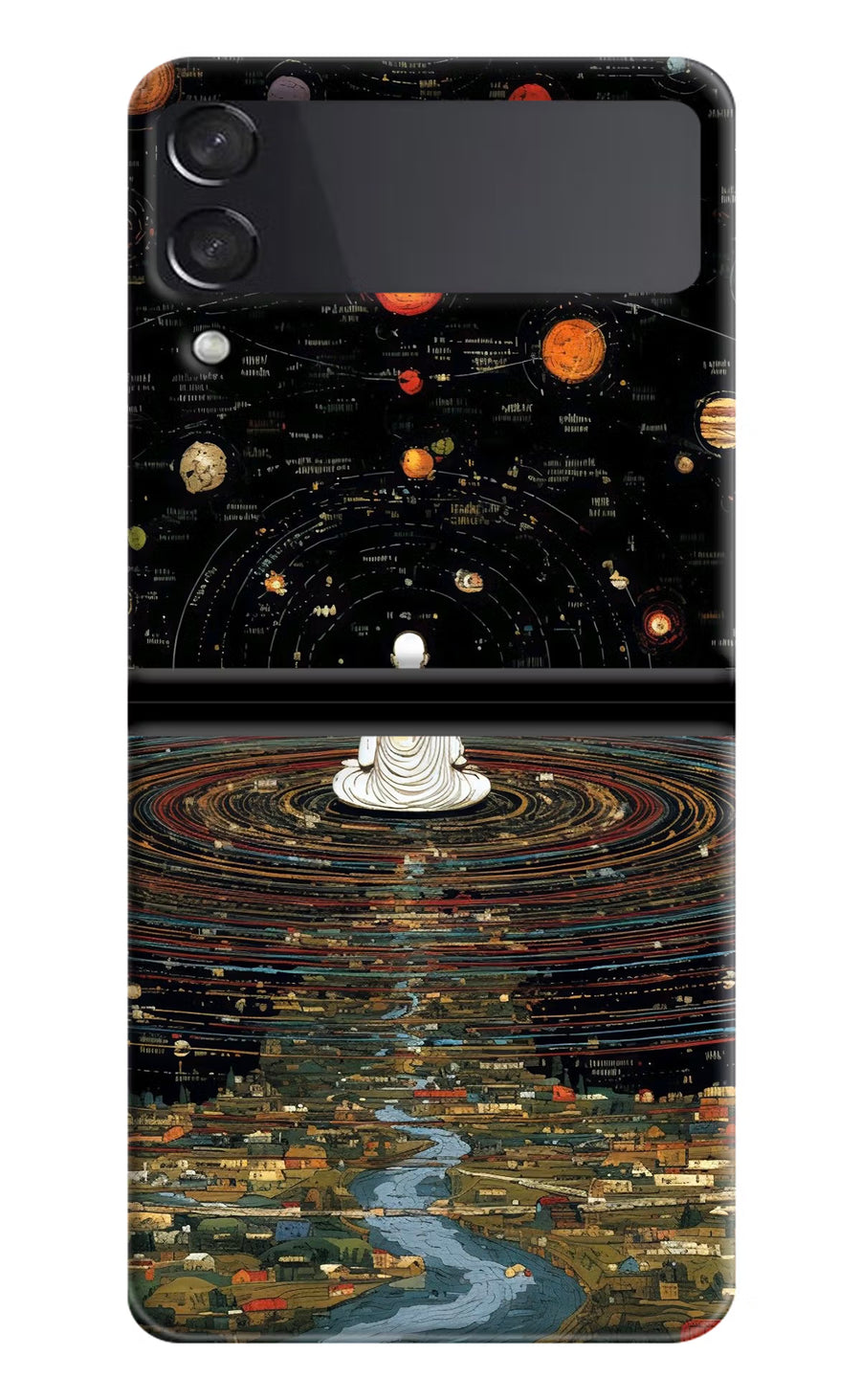 Space Monk Samsung Galaxy Z Flip4 Back Cover, Hard case