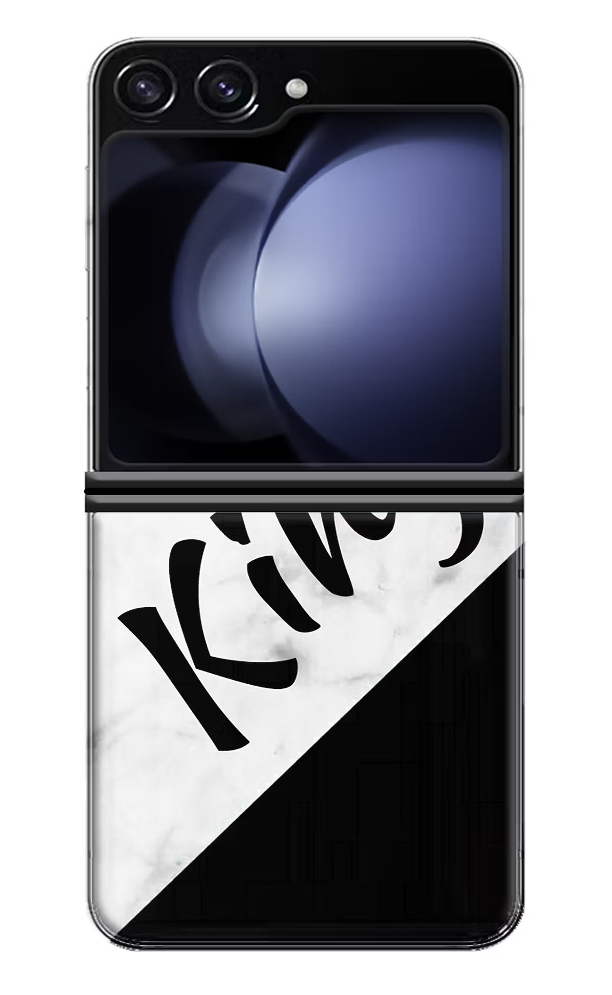 King Samsung Galaxy Z Flip5 Hard Case Back Cover by Casekaro