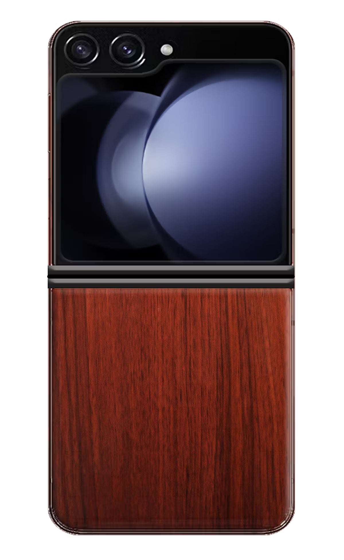 Wooden Plain Pattern Samsung Galaxy Z Flip5 Hard Case Back Cover by Casekaro