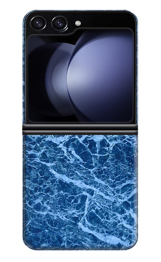 Blue Marble Samsung Galaxy Z Flip5 Hard Case Back Cover by Casekaro