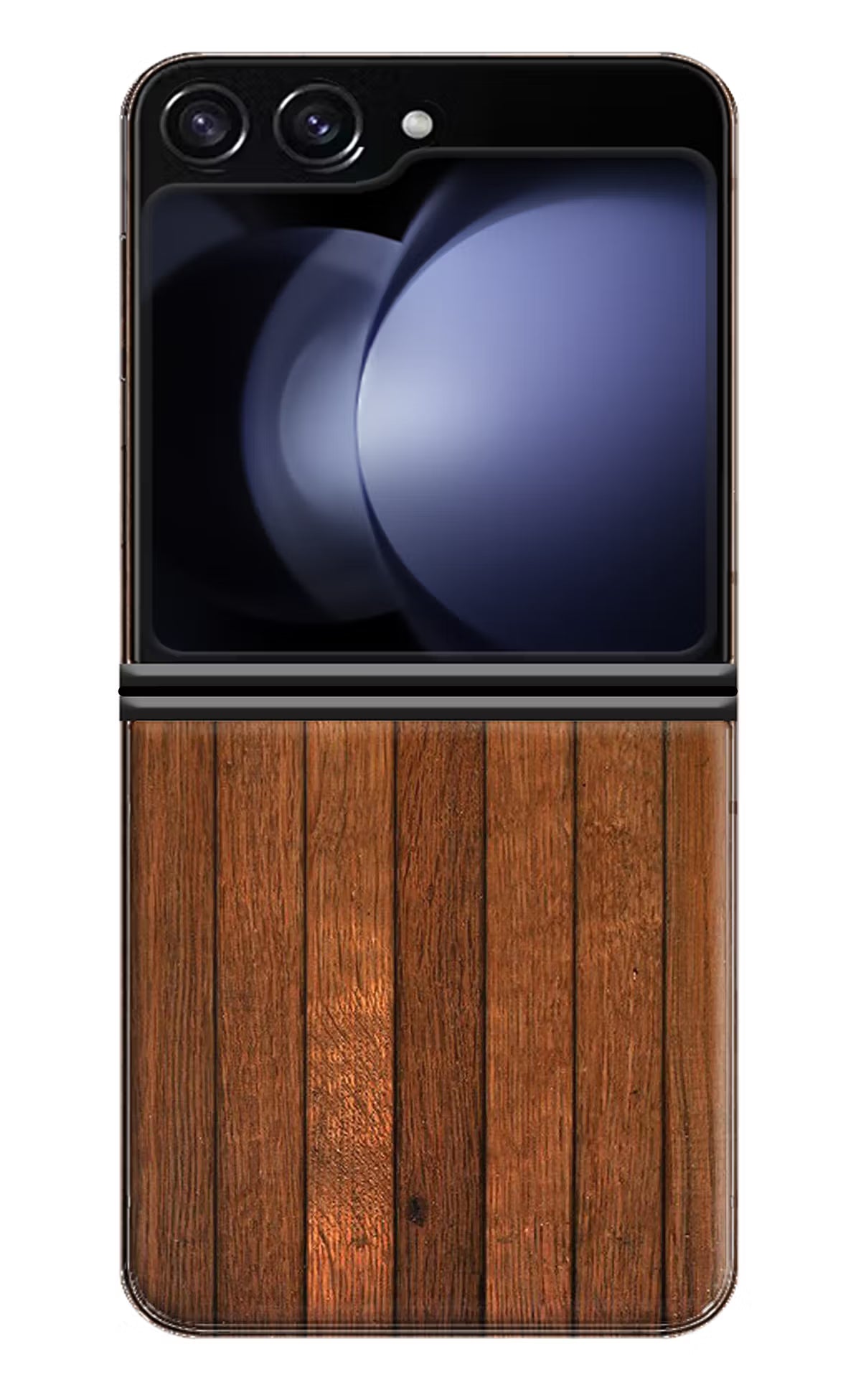 Wooden Artwork Bands Samsung Galaxy Z Flip5 Hard Case Back Cover by Casekaro