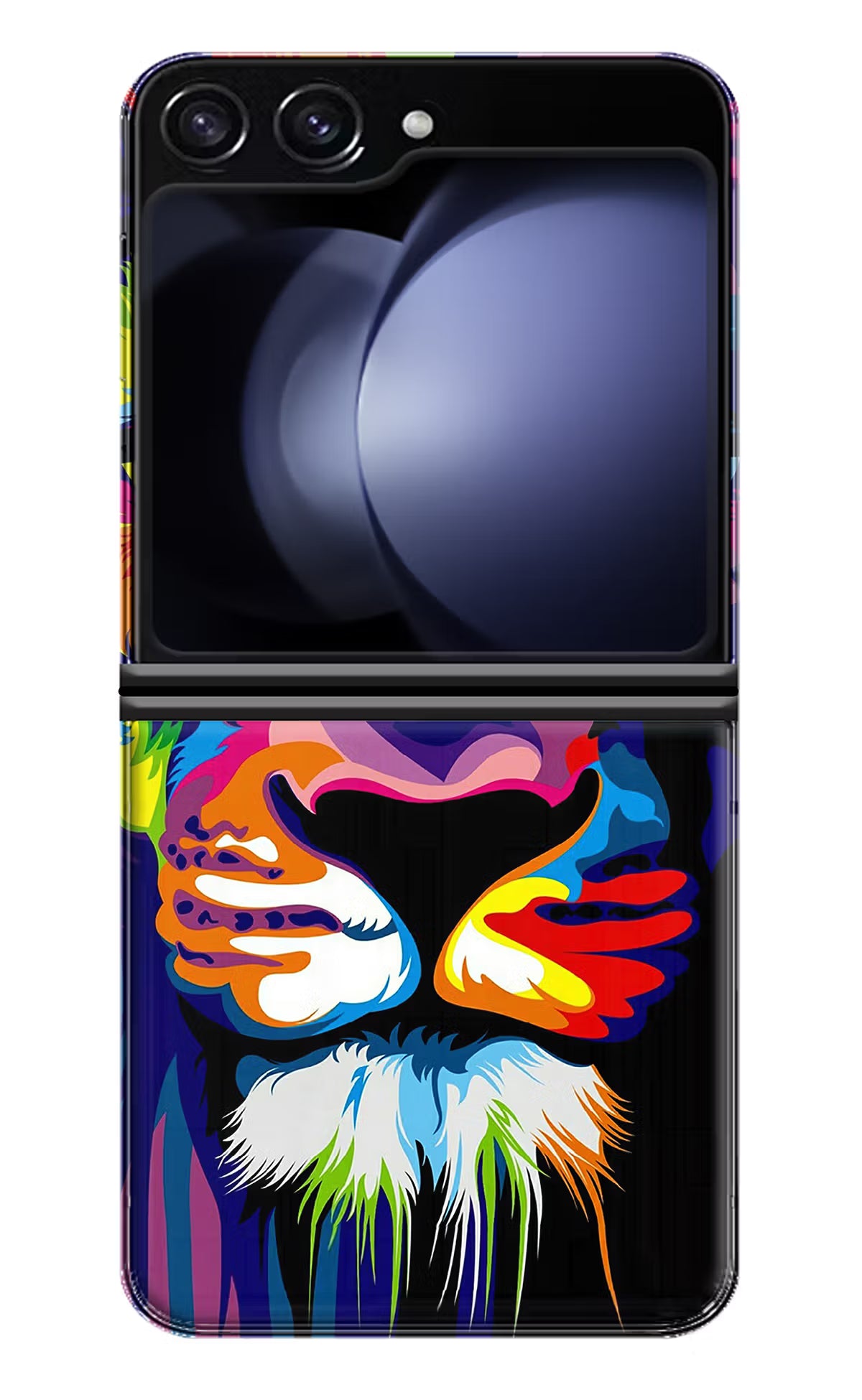 Lion Samsung Galaxy Z Flip5 Hard Case Back Cover by Casekaro