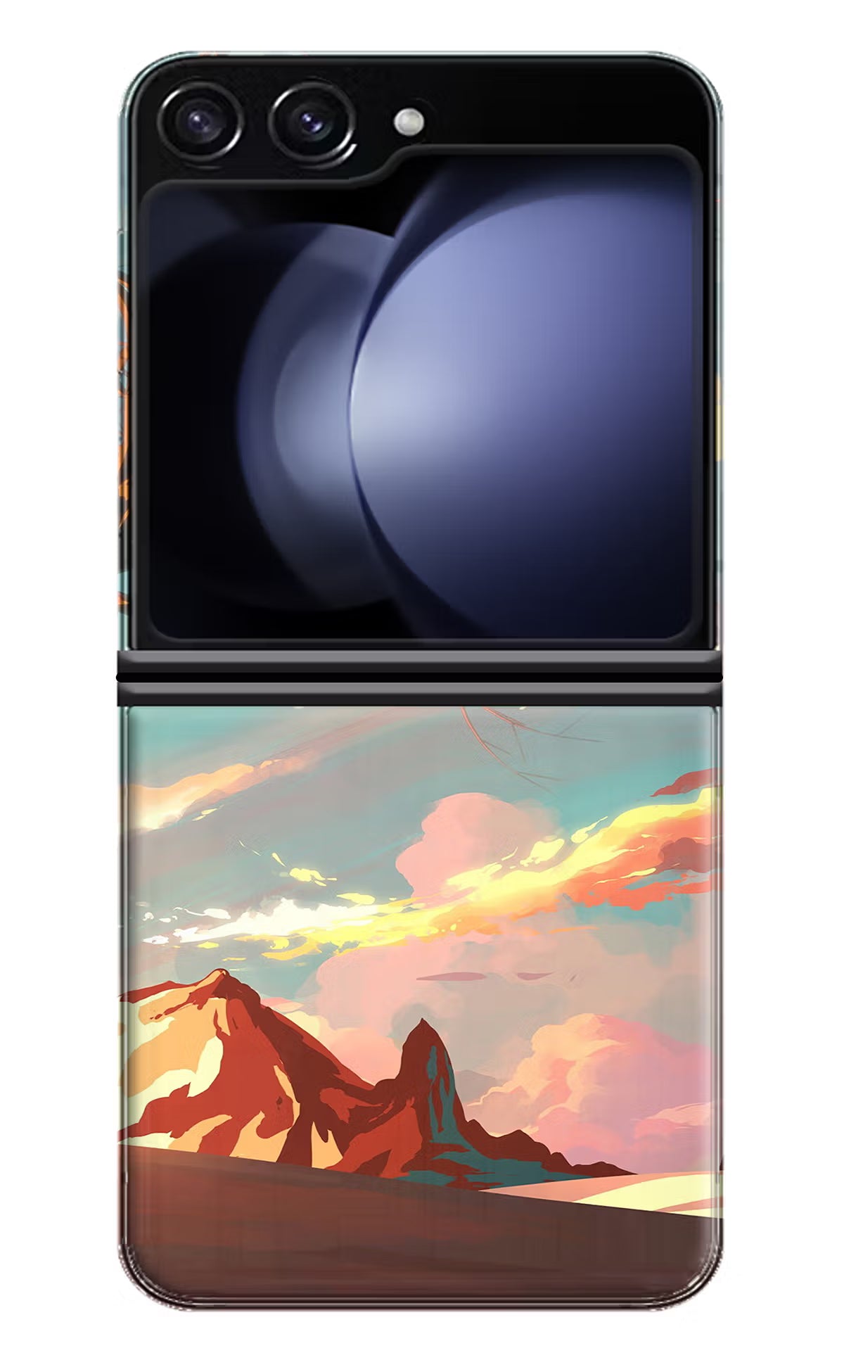 Scenery Samsung Galaxy Z Flip5 Hard Case Back Cover by Casekaro