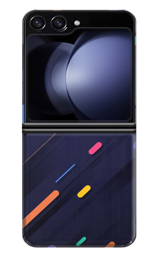 Abstract Design Samsung Galaxy Z Flip5 Hard Case Back Cover by Casekaro