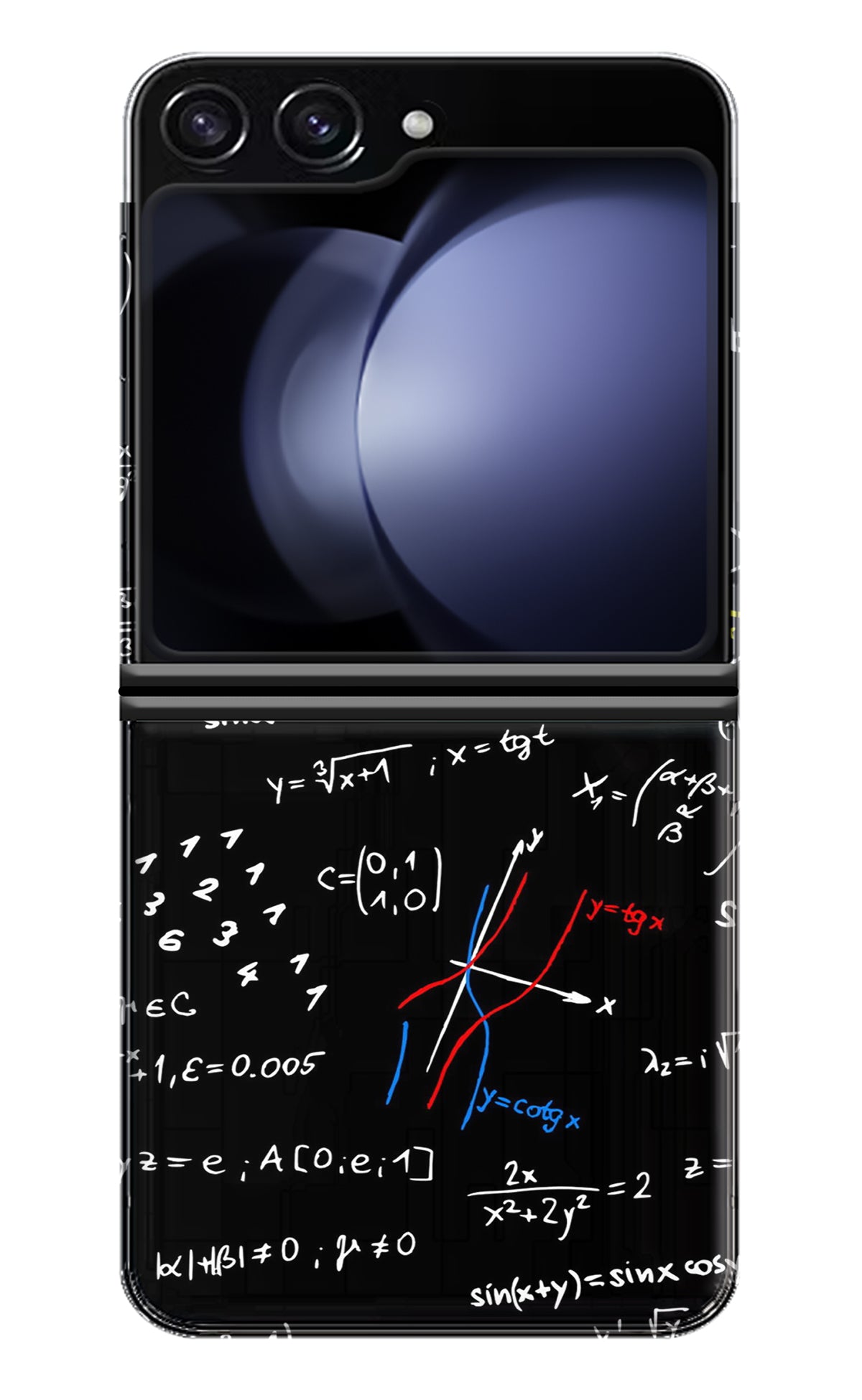 Mathematics Formula Samsung Galaxy Z Flip5 Back Cover