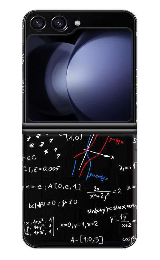 Mathematics Formula Samsung Galaxy Z Flip5 Hard Case Back Cover by Casekaro