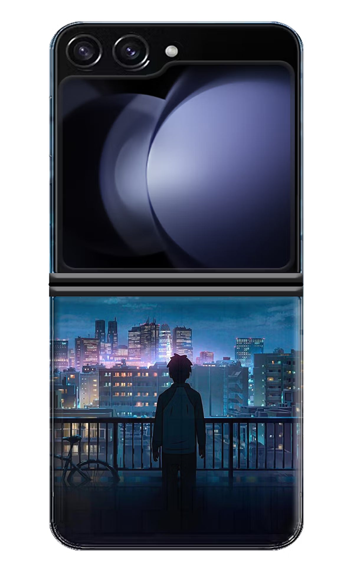 Anime Samsung Galaxy Z Flip5 Hard Case Back Cover by Casekaro