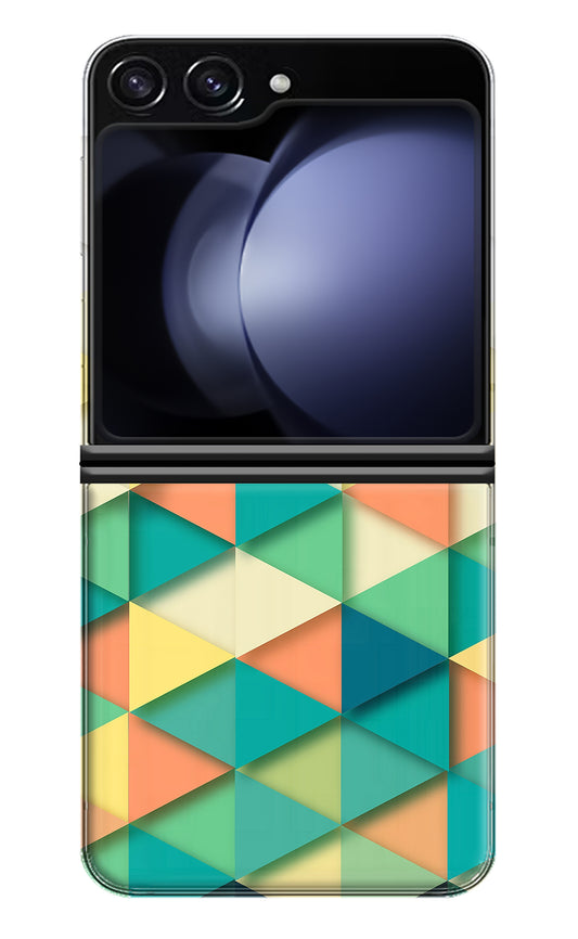 Abstract Samsung Galaxy Z Flip5 Back Cover