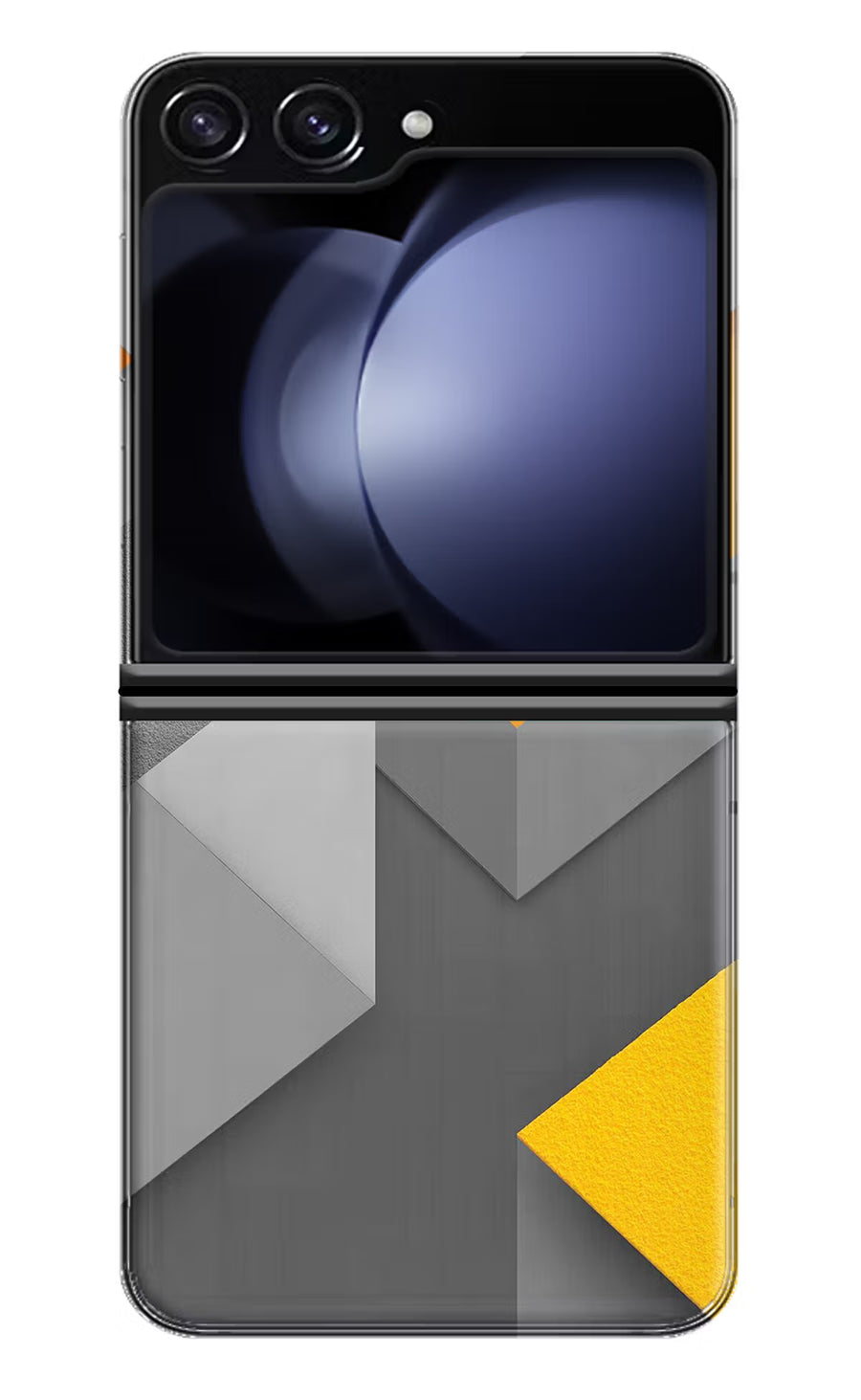 Abstract Samsung Galaxy Z Flip5 Back Cover, Hard case