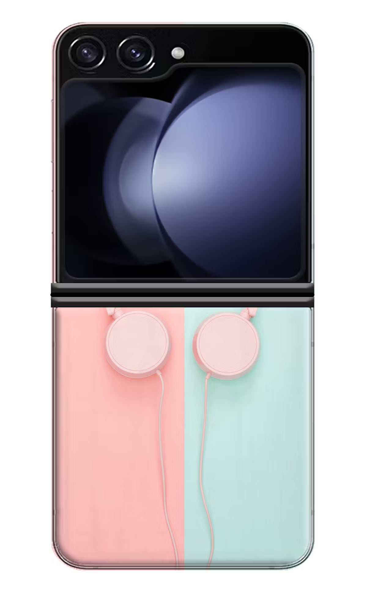 Music Lover Samsung Galaxy Z Flip5 Hard Case Back Cover by Casekaro