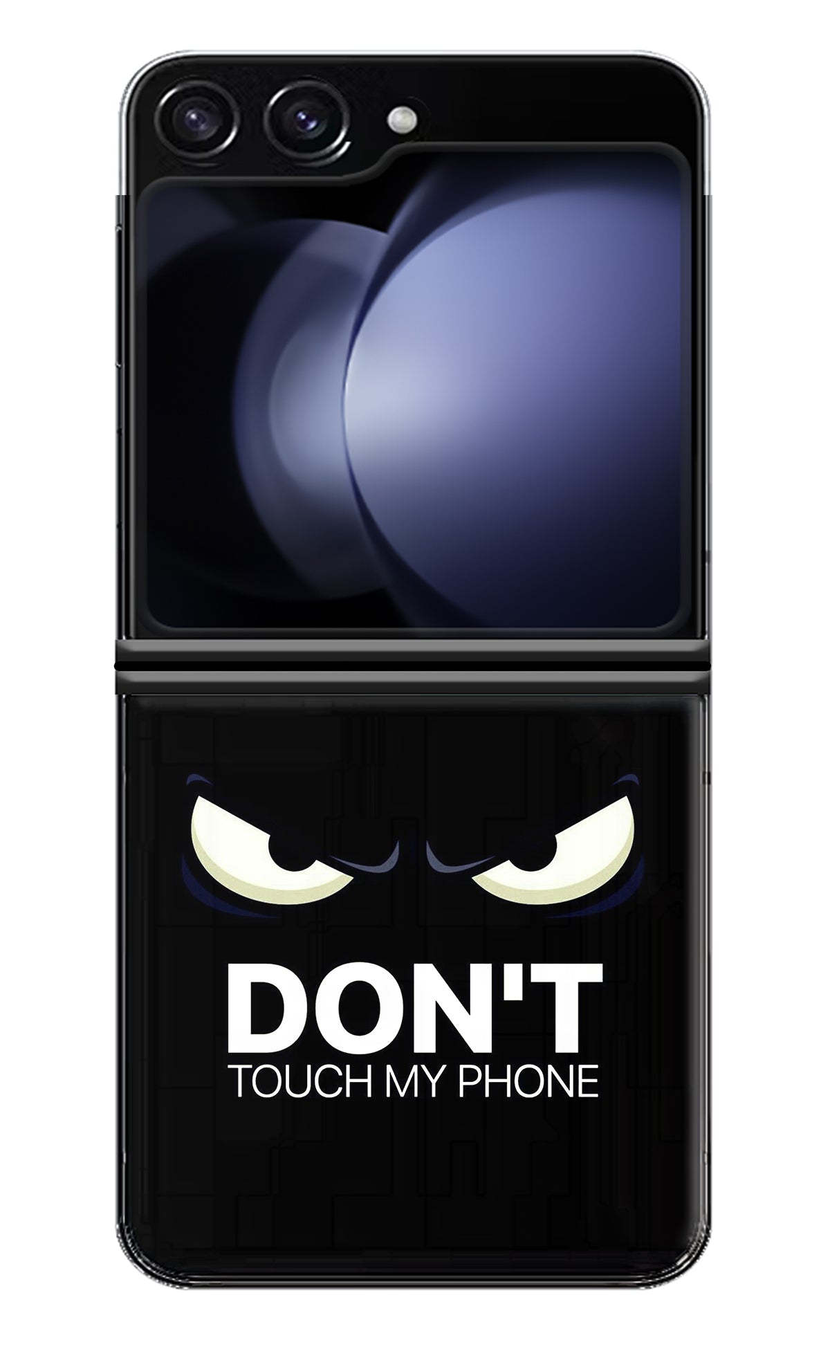 Don'T Touch My Phone Samsung Galaxy Z Flip5 Back Cover