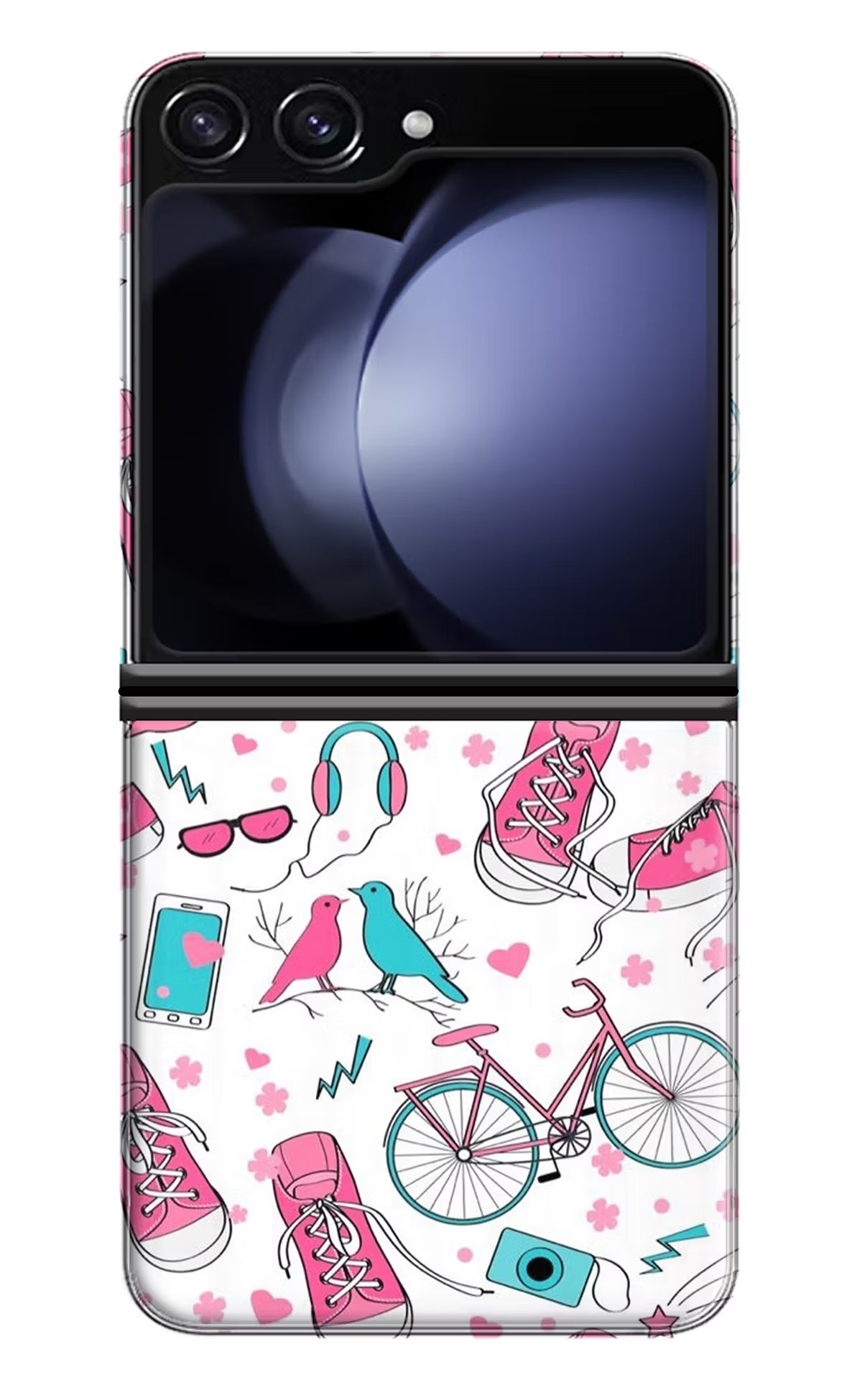 Artwork Samsung Galaxy Z Flip5 Hard Case Back Cover by Casekaro
