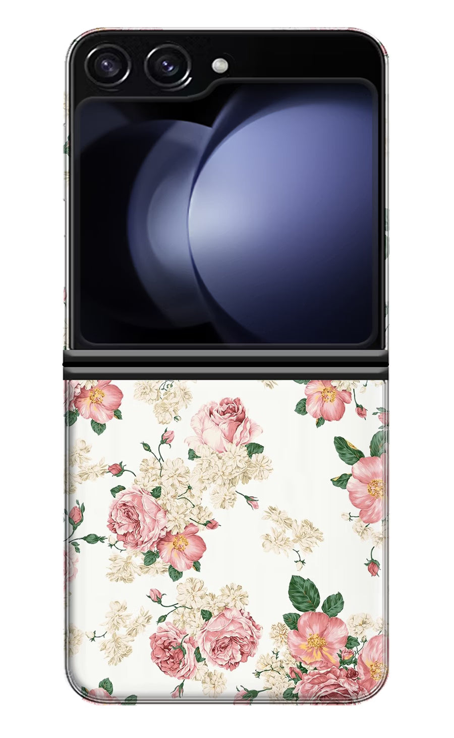 Flowers Samsung Galaxy Z Flip5 Back Cover, Hard case