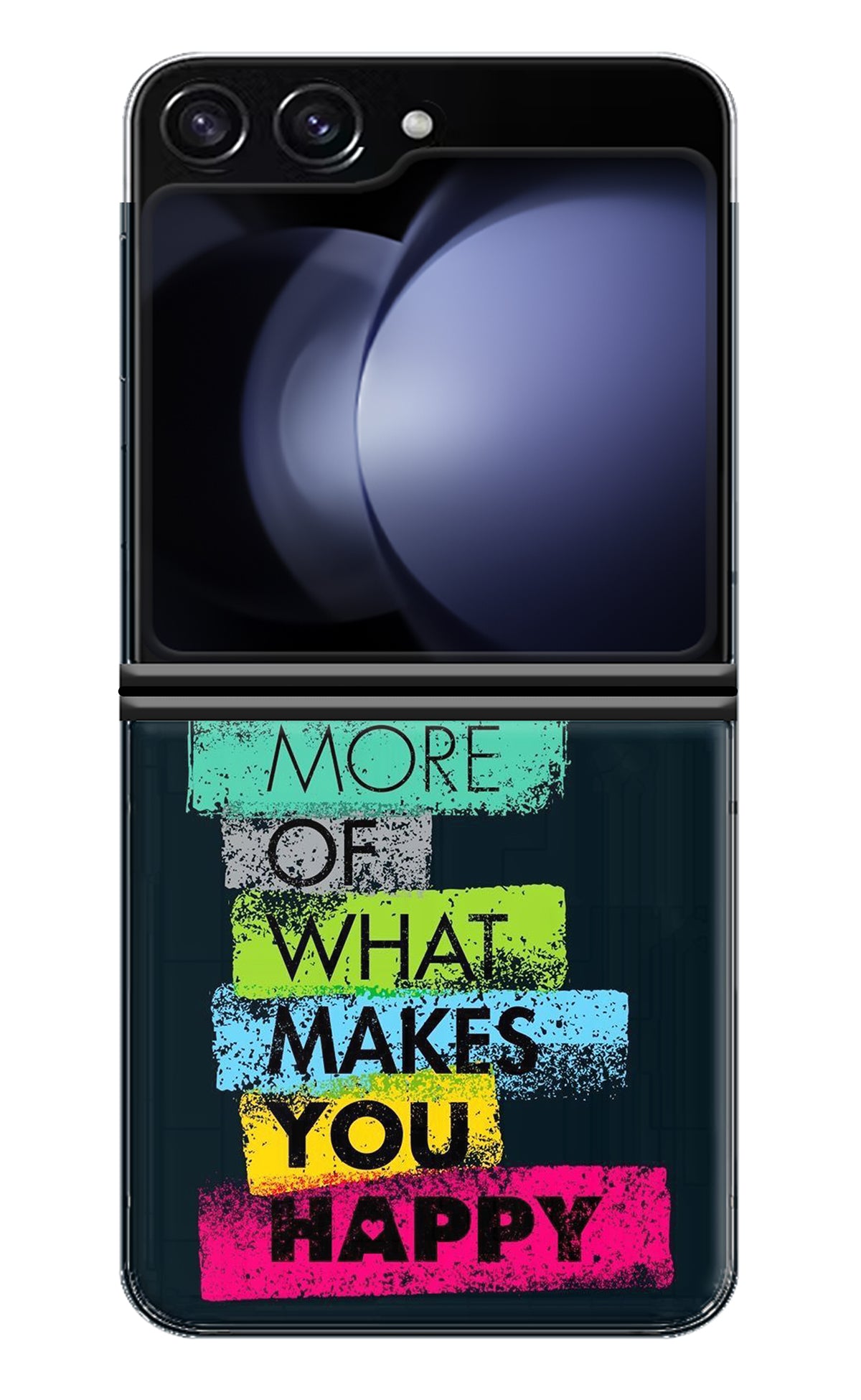 Do More Of What Makes You Happy Samsung Galaxy Z Flip5 Back Cover