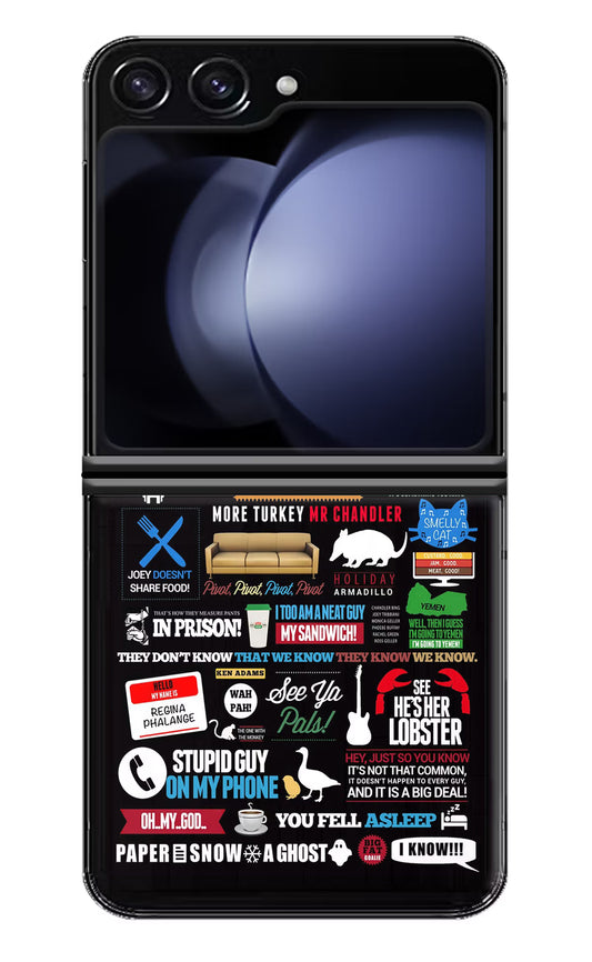 FRIENDS Samsung Galaxy Z Flip5 Hard Case Back Cover by Casekaro