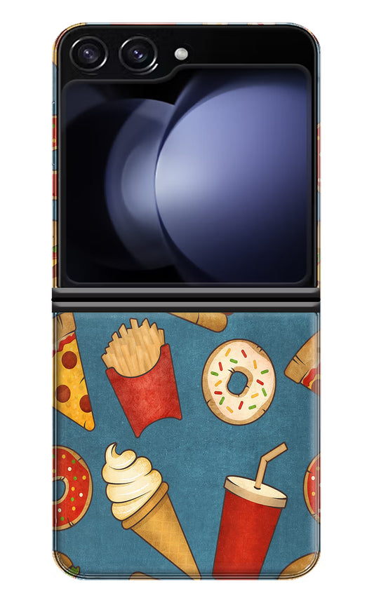 Foodie Samsung Galaxy Z Flip5 Hard Case Back Cover by Casekaro