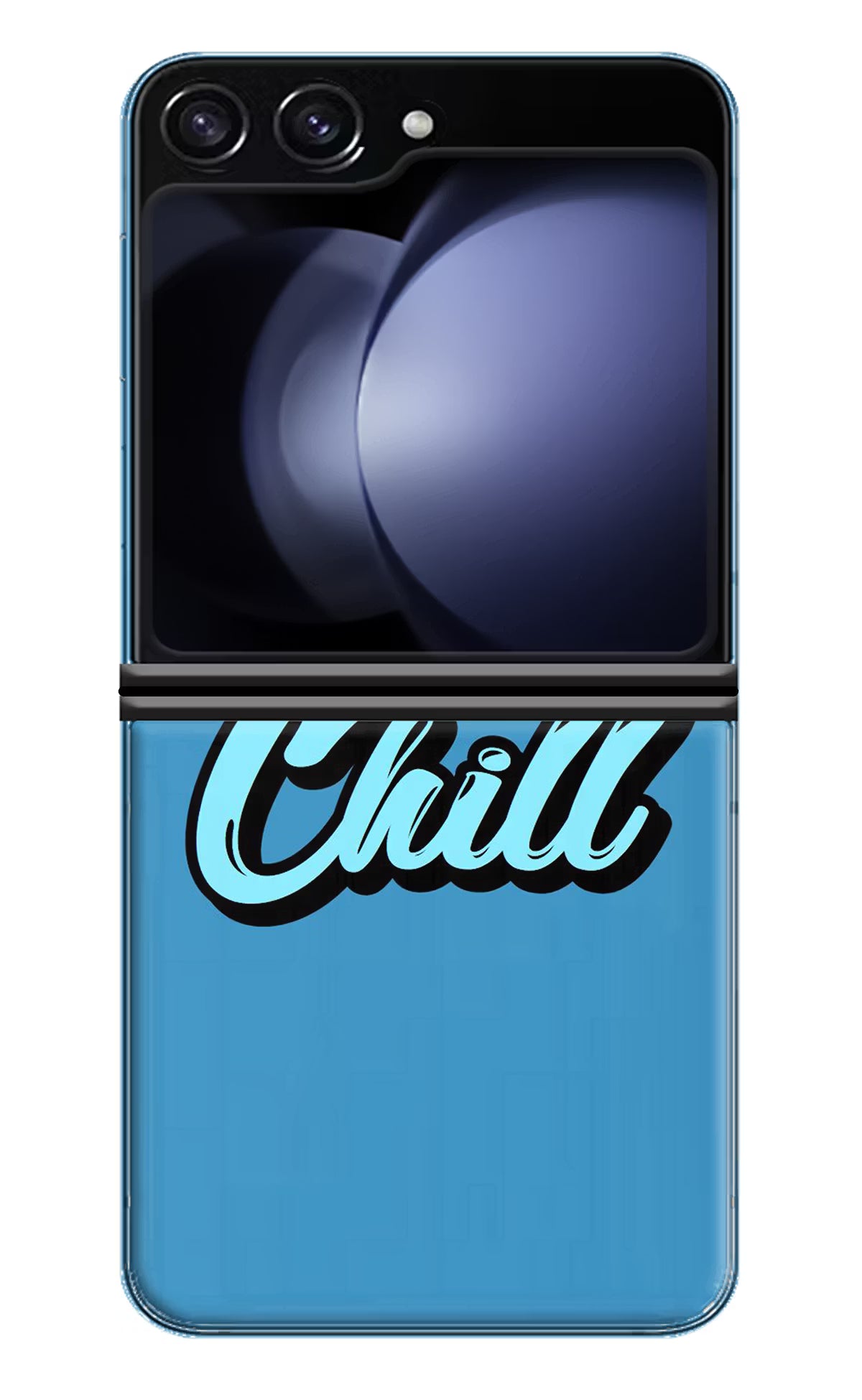 Chill Samsung Galaxy Z Flip5 Hard Case Back Cover by Casekaro