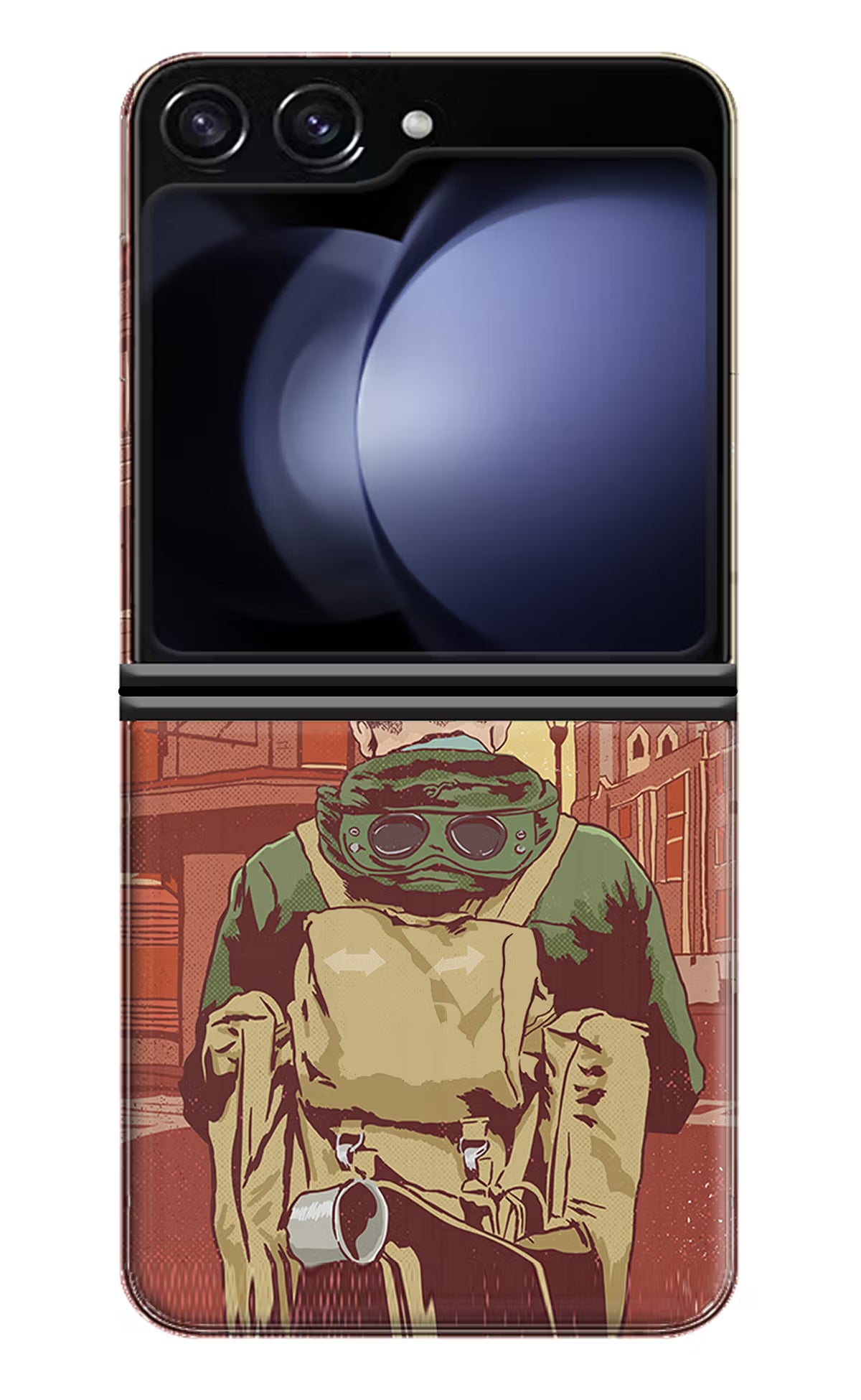 Adventurous Samsung Galaxy Z Flip5 Hard Case Back Cover by Casekaro