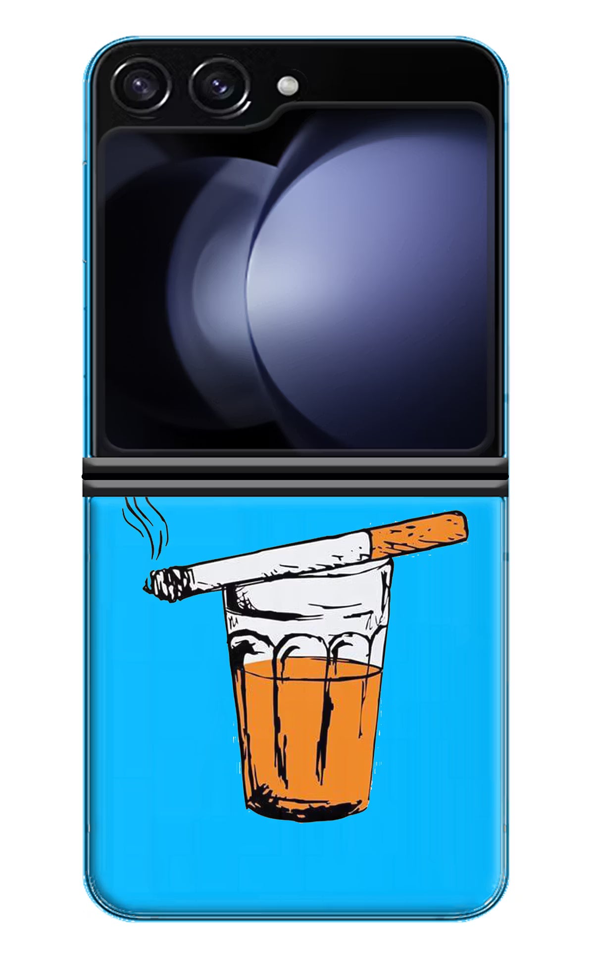 Chai Sutta Samsung Galaxy Z Flip5 Hard Case Back Cover by Casekaro