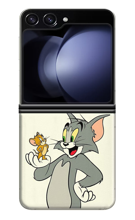 Tom & Jerry Samsung Galaxy Z Flip5 Hard Case Back Cover by Casekaro