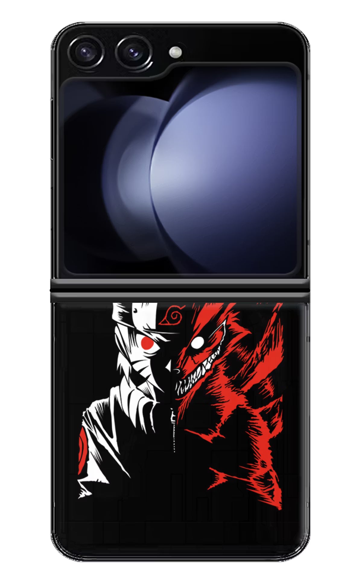 Naruto Two Face Samsung Galaxy Z Flip5 Hard Case Back Cover by Casekaro