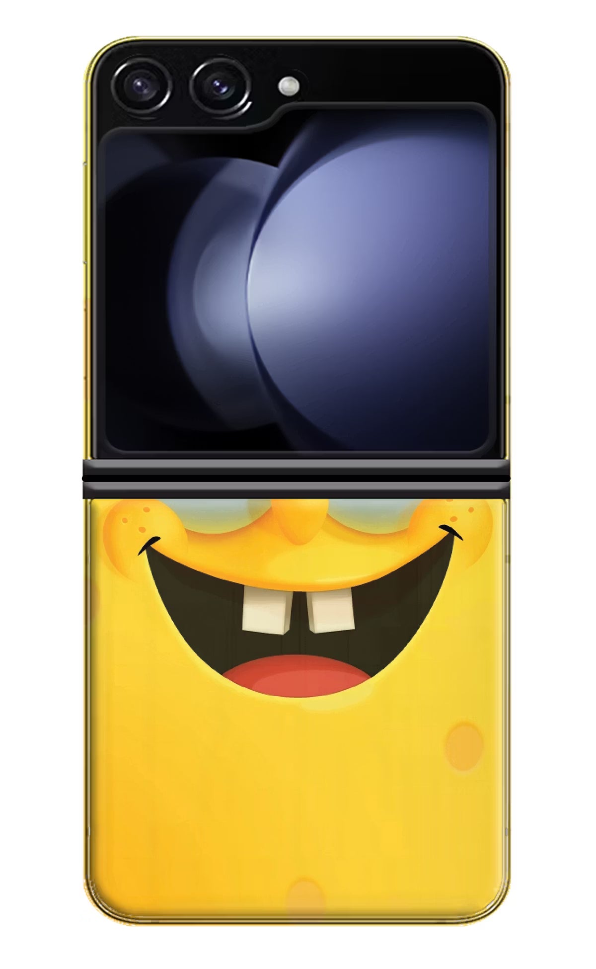 Sponge 1 Samsung Galaxy Z Flip5 Hard Case Back Cover by Casekaro