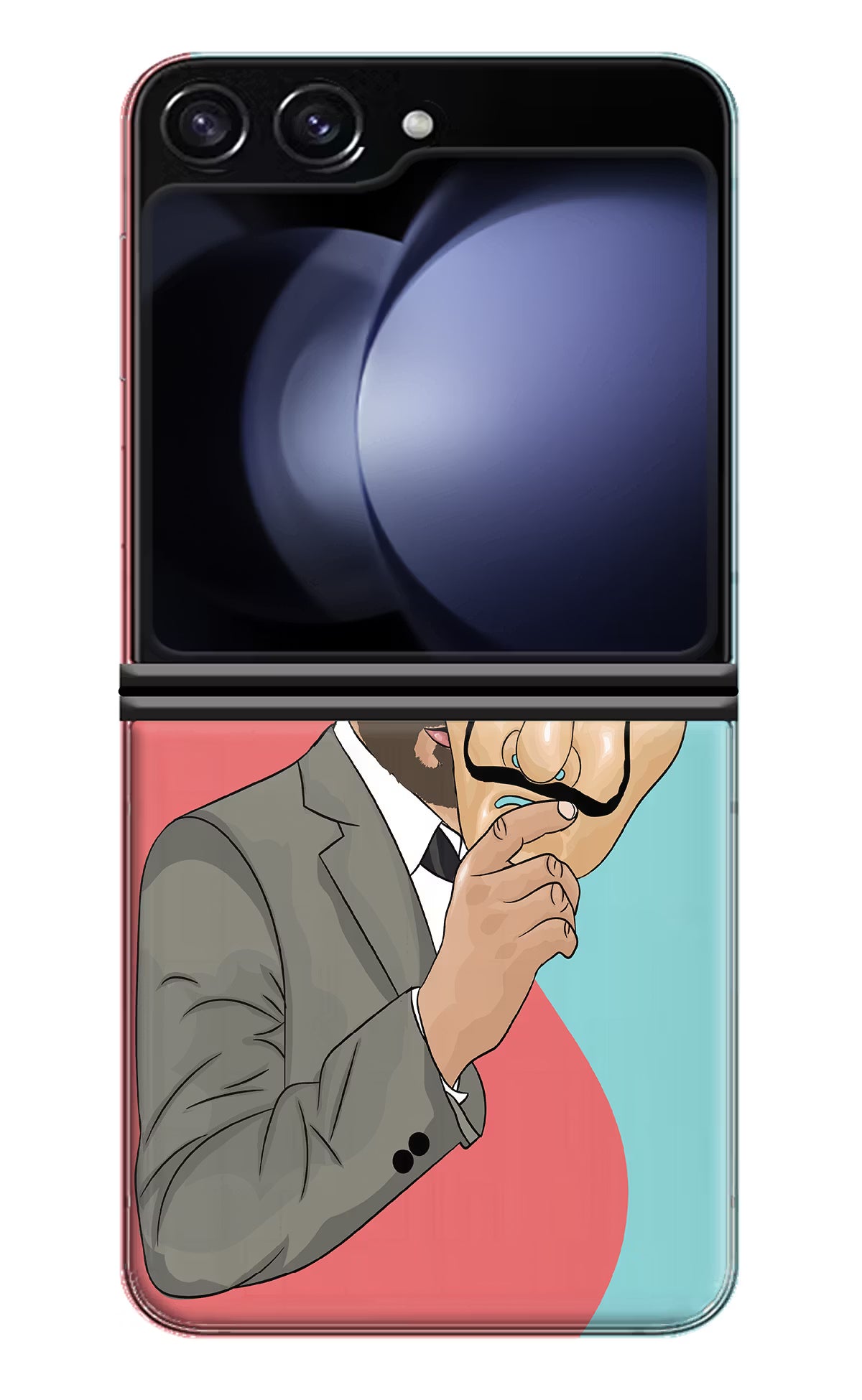 Professor Samsung Galaxy Z Flip5 Hard Case Back Cover by Casekaro