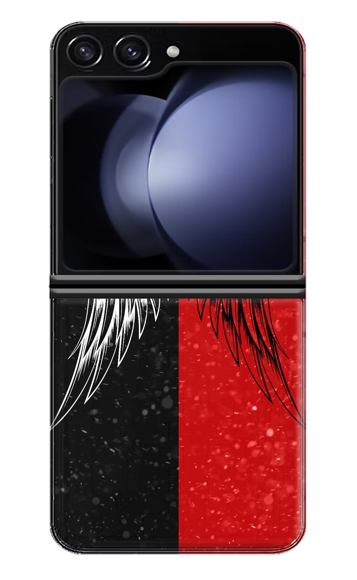 Wings Samsung Galaxy Z Flip5 Hard Case Back Cover by Casekaro