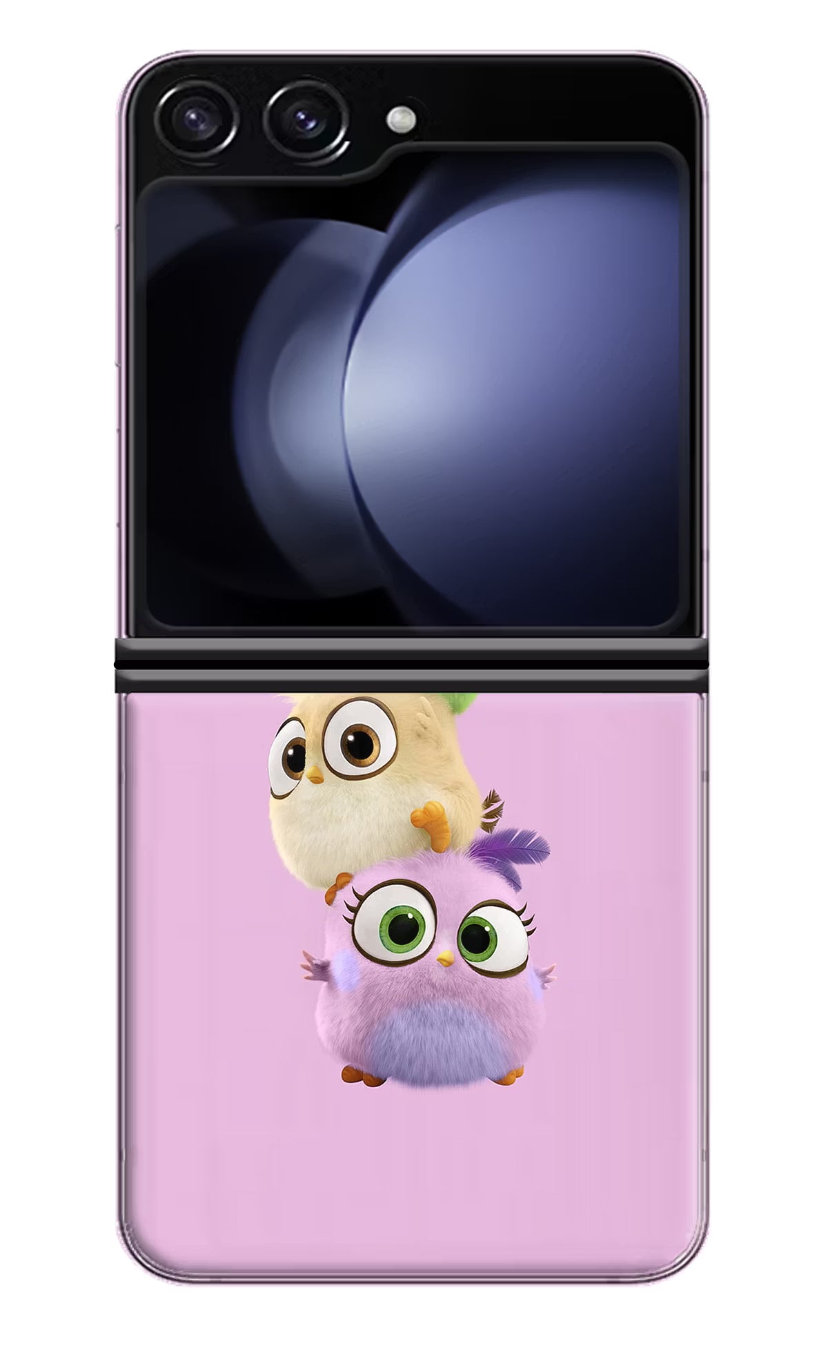 Cute Little Birds Samsung Galaxy Z Flip5 Hard Case Back Cover by Casekaro