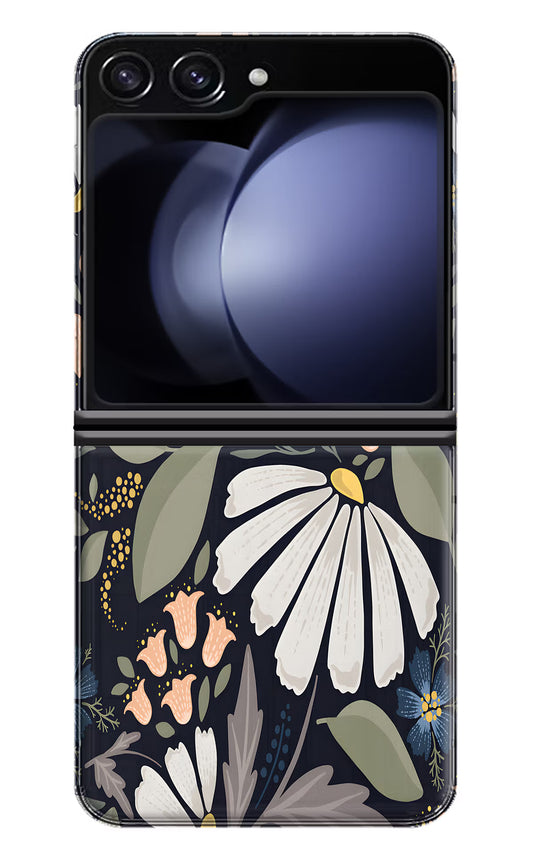 Flowers Art Samsung Galaxy Z Flip5 Hard Case Back Cover by Casekaro