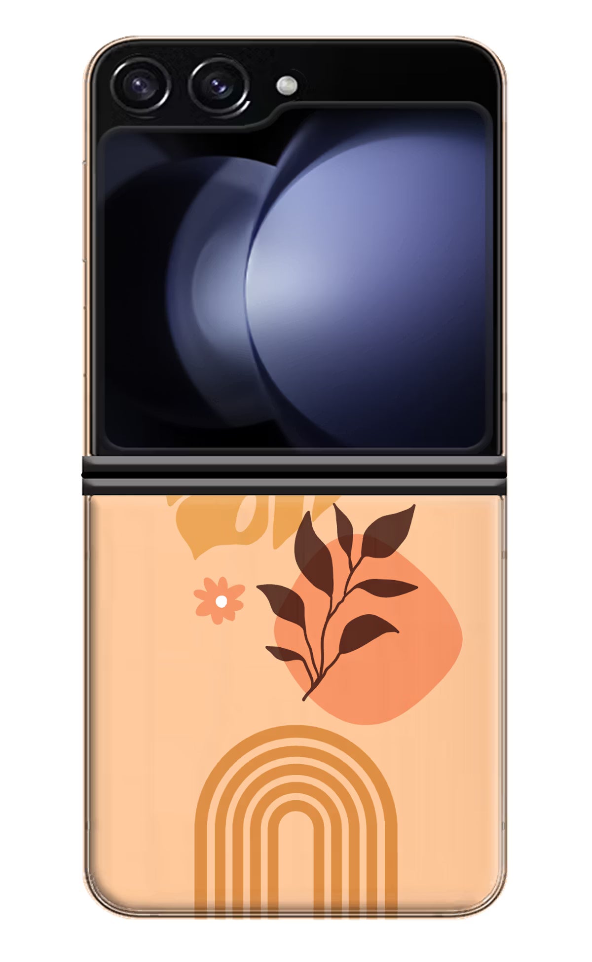 Bohemian Art Samsung Galaxy Z Flip5 Hard Case Back Cover by Casekaro