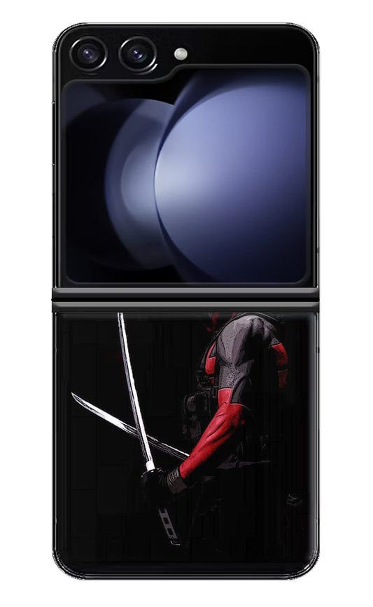 Deadpool Samsung Galaxy Z Flip5 Hard Case Back Cover by Casekaro