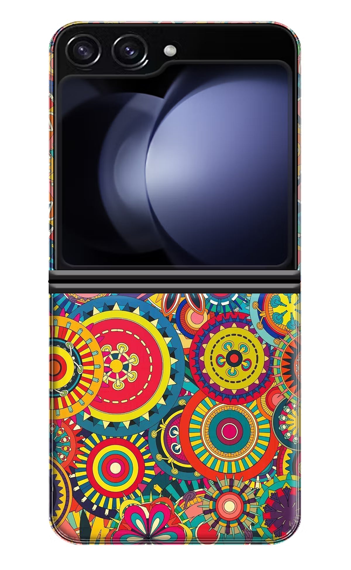 Gol Gol Art Samsung Galaxy Z Flip5 Hard Case Back Cover by Casekaro