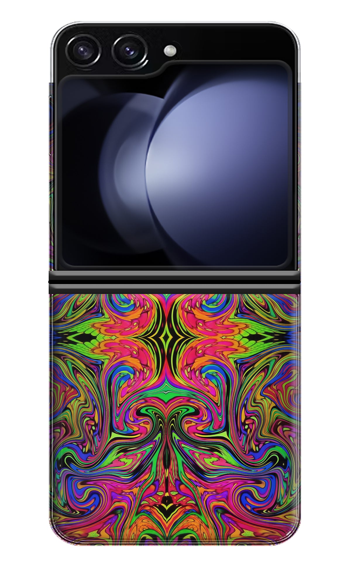 Psychedelic Art Samsung Galaxy Z Flip5 Back Cover