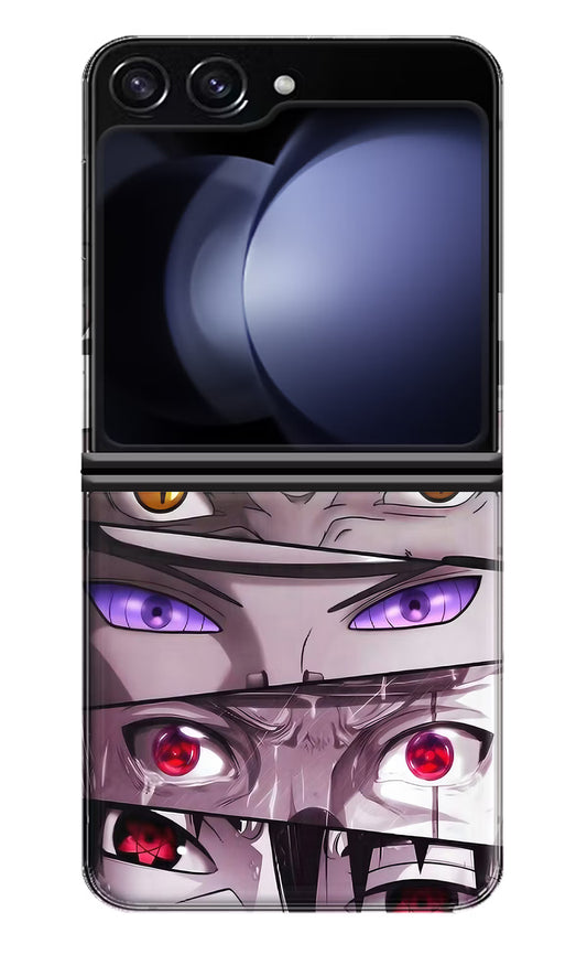 Naruto Anime Samsung Galaxy Z Flip5 Hard Case Back Cover by Casekaro