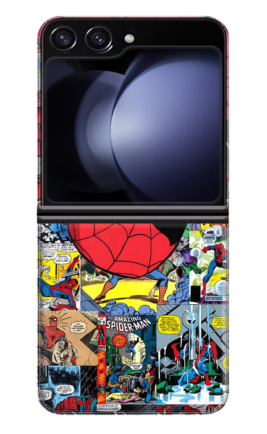 Spider Man Samsung Galaxy Z Flip5 Hard Case Back Cover by Casekaro