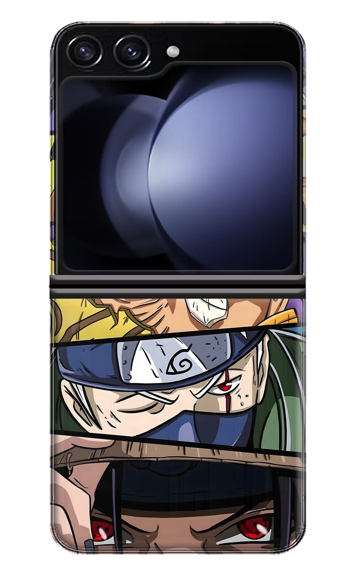 Naruto Character Samsung Galaxy Z Flip5 Hard Case Back Cover by Casekaro